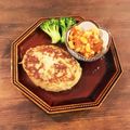 ponkotan's cooksnap of when they made 牛蒡ハンバーグ.