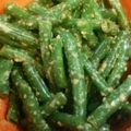 かいだこ's cooksnap of when they made 簡単！いんげんゴマ和え★マヨdeまろやか.