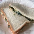 Campanilla's cooksnap of when they made ほうれん草のサンドイッチ.