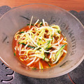 ゆにこーん☆'s cooksnap of when they made もやしときゅうりのピリッと酢の物.