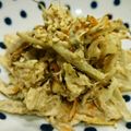 波乗りりえ's cooksnap of when they made ごぼう,人参,蓮根,ツナマヨサラダ.