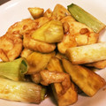 おんタソ。's cooksnap of when they made 鶏肉とさつまいもとねぎの甘辛炒め.