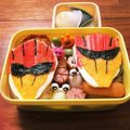 ゆうらいとママ's cooksnap of when they made キャラ弁 ★ジュウオウジャー★.