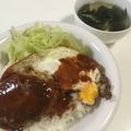 papikun's cooksnap of when they made Ｏ型さんのスプーンでふんわりハンバーグ.
