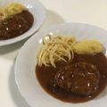 papikun's cooksnap of when they made 懐かしいちょっと甘めの煮込みハンバーグ.