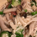ひま☆まま's cooksnap of when they made エノキとオクラのさっぱり和え.