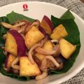 ○ちーちゃん's cooksnap of when they made 舞茸とサツマイモの簡単ご飯のおかず.