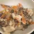 ルナＰボール's cooksnap of when they made 基本の白和え✩きゅうり人参こんにゃく.