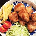 15947's cooksnap of when they made ジューシー鶏の唐揚げ.