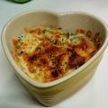 じゅんとかおり's cooksnap of when they made ベーコンとなすのトマトソースグラタン♪.