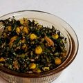 oYUMIZOo's cooksnap of when they made 大根菜とひじきのオイスターソース炒め.