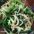 ny62656's cooksnap of when they made あと一品！簡単！小松菜とエノキの煮浸し.