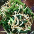ny62656's cooksnap of when they made あと一品！簡単！小松菜とエノキの煮浸し.