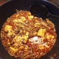 choccochan's cooksnap of when they made 本格派！某名店の味もどき　四川風麻婆豆腐.