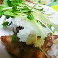 ユーロン's cooksnap of when they made 塩麹鶏肉から揚げさっぱりみぞれのせ★.