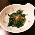こーちゃん｡'s cooksnap of when they made モロヘイヤのお浸し～柚子胡椒風味～.