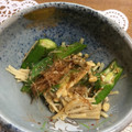 chi−ちゃん's cooksnap of when they made えのき＆オクラのおかかゴマ和え♪即完成❤.