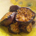 fug's cooksnap of when they made 揚げなすのごまだれ.