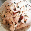 クックS85M5R☆'s cooksnap of when they made 面倒な工程は省略！鶏ささみの梅紫蘇和え.