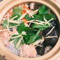 クラッチーナ３号's cooksnap of when they made 鮭と椎茸の土鍋ごはん.