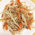 take♪aki♪'s cooksnap of when they made 簡単！忙しい朝にトロッシャキもやし炒め♪.