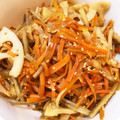 yorei's cooksnap of when they made お母さんの味 きんぴらごぼう.