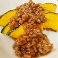 クックMJN69D☆'s cooksnap of when they made かぼちゃの挽肉あんかけ.