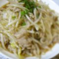 rieglay's cooksnap of when they made 豚肉ともやしのポン酢炒め.