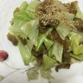 まいもん☆'s cooksnap of when they made 搾菜とキャベツの簡単おつまみ.