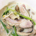 donnoyome's cooksnap of when they made 簡単お鍋！もやしとキノコのごま豆乳鍋.