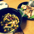 MINI4869's cooksnap of when they made とっても簡単♡タコのアヒージョ♡.