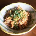 YUKIKI☆'s cooksnap of when they made 白滝の納豆ｷﾑﾁﾊﾟｽﾀ風.