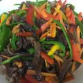 レースのカーテン's cooksnap of when they made キクラゲとピーマン.