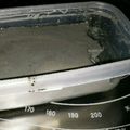 料理大好き高2女子♥'s cooksnap of when they made ぷるるん豆乳黒ごまプリン.
