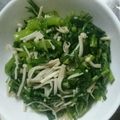 ちぃあさん's cooksnap of when they made 春菊とえのきのポン酢和え.