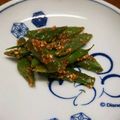 クックNR45CF☆'s cooksnap of when they made あごだしつゆで簡単☆インゲン胡麻味噌和え.