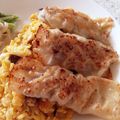 あたちはいたち's cooksnap of when they made あれ？鉄板棒餃子？(笑).
