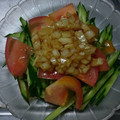 なおつん0802's cooksnap of when they made トマトときゅうりのサラダ.