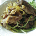 maruru-nn's cooksnap of when they made 牛肉と水菜の炒め物.