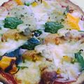 panlink's cooksnap of when they made ハロウィンに★おばけピザパーティー.