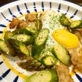 ☆糖質減らしてます☆'s cooksnap of when they made アスパラ☆豚バラとろ〜り半熟目玉焼き.