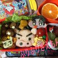 クックNBWLCU☆'s cooksnap of when they made キャラ弁 ぶりぶりざえもん しんちゃん.