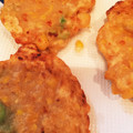クックIBX0UZ☆'s cooksnap of when they made とうもろこしとチーズのミニかきあげ.