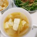 Ruri03's cooksnap of when they made 簡単☆大根と豆腐のスープ.