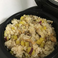 クックLUH3GF☆'s cooksnap of when they made さつま芋の舞茸の炊き込みご飯☆.