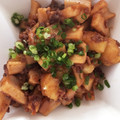 ごちゃごちゃキッチン's cooksnap of when they made れんこんとじゃがいものカレー炒め.