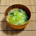 コムギ大好き's cooksnap of when they made 磯香るめかぶとわかめのお味噌汁.