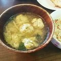 rakinan's cooksnap of when they made ＊梅しそ豆腐団子の満腹ヘルシースープ＊.