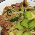 haru♩'s cooksnap of when they made モヤシと青梗菜のオイスターソース炒め.