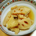 くみみん♪'s cooksnap of when they made 圧力鍋で簡単☆蓮根と厚揚げの煮物.